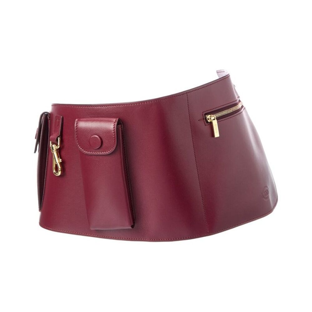 Tod’S Leather Belt Bag, Red